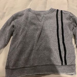 vintage havana crew neck with stripes